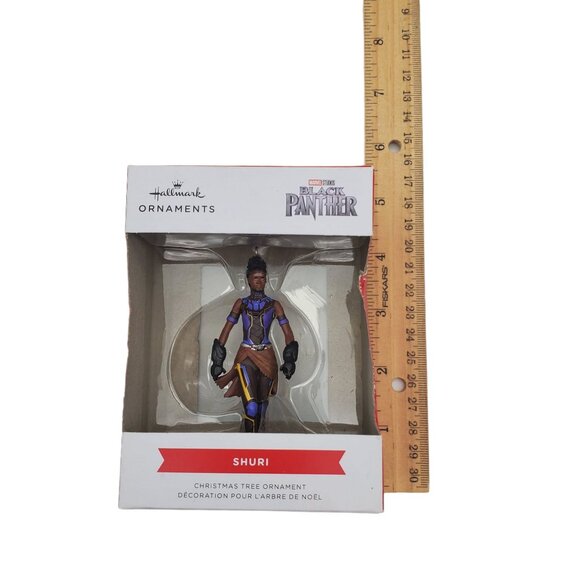 Hallmark Shuri Christmas Tree Ornament Marvel Black Panther Legacy Series - Picture 13 of 13